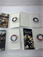 Medal Of Honor 1&2, IL2 Sturmovik,Ghost Recon Psp Game Lot Of 4 Psp